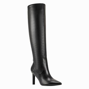 Nine West Maxim Heel Laarzen Zwart Nederland | OHY-065827